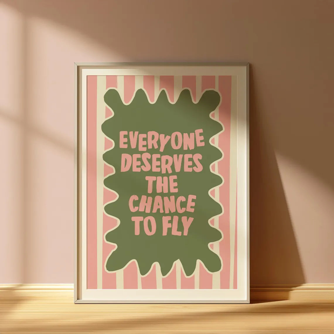Wicked | Everyone Deserves The Chance To Fly Stripes Print