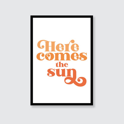 The Beatles | Here Comes The Sun Print