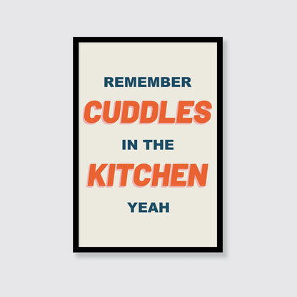 Arctic Monkeys | Remember Cuddles In The Kitchen Print