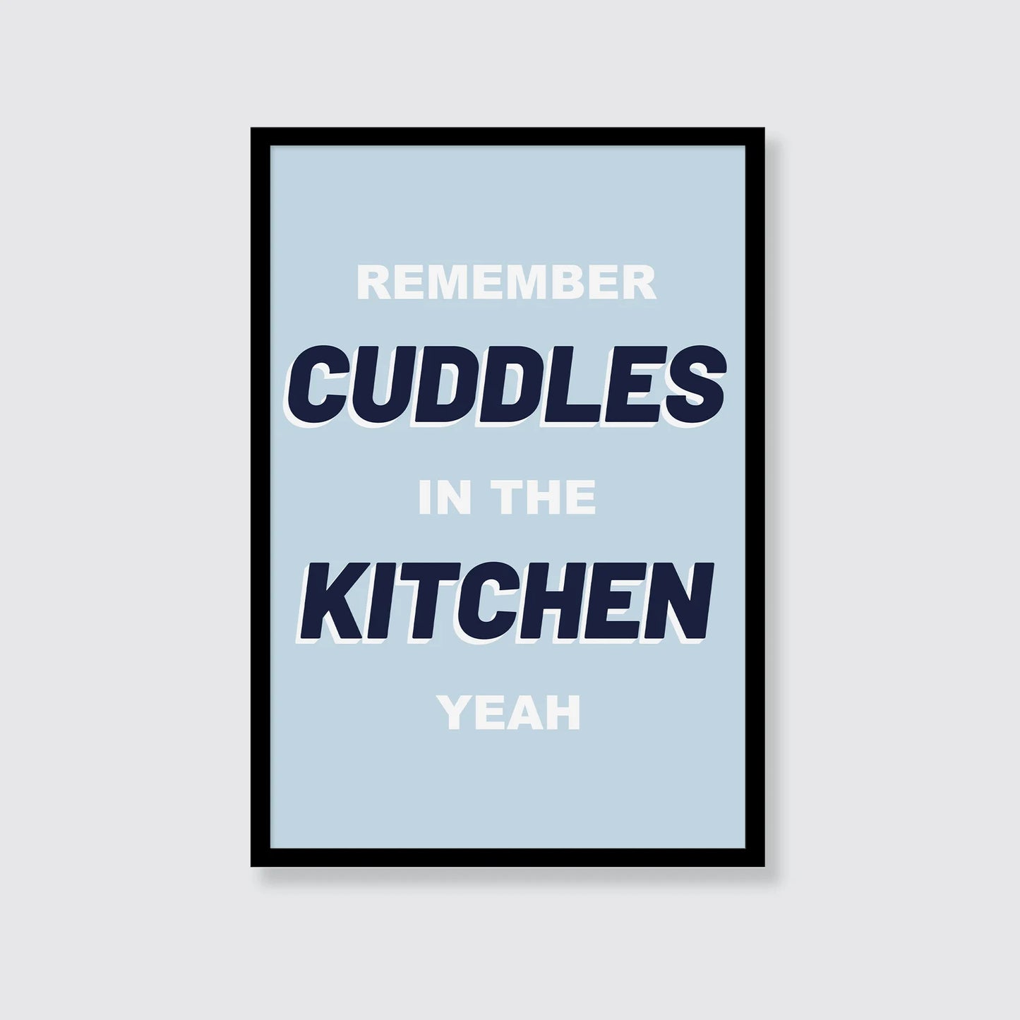 Arctic Monkeys | Remember Cuddles In The Kitchen Print