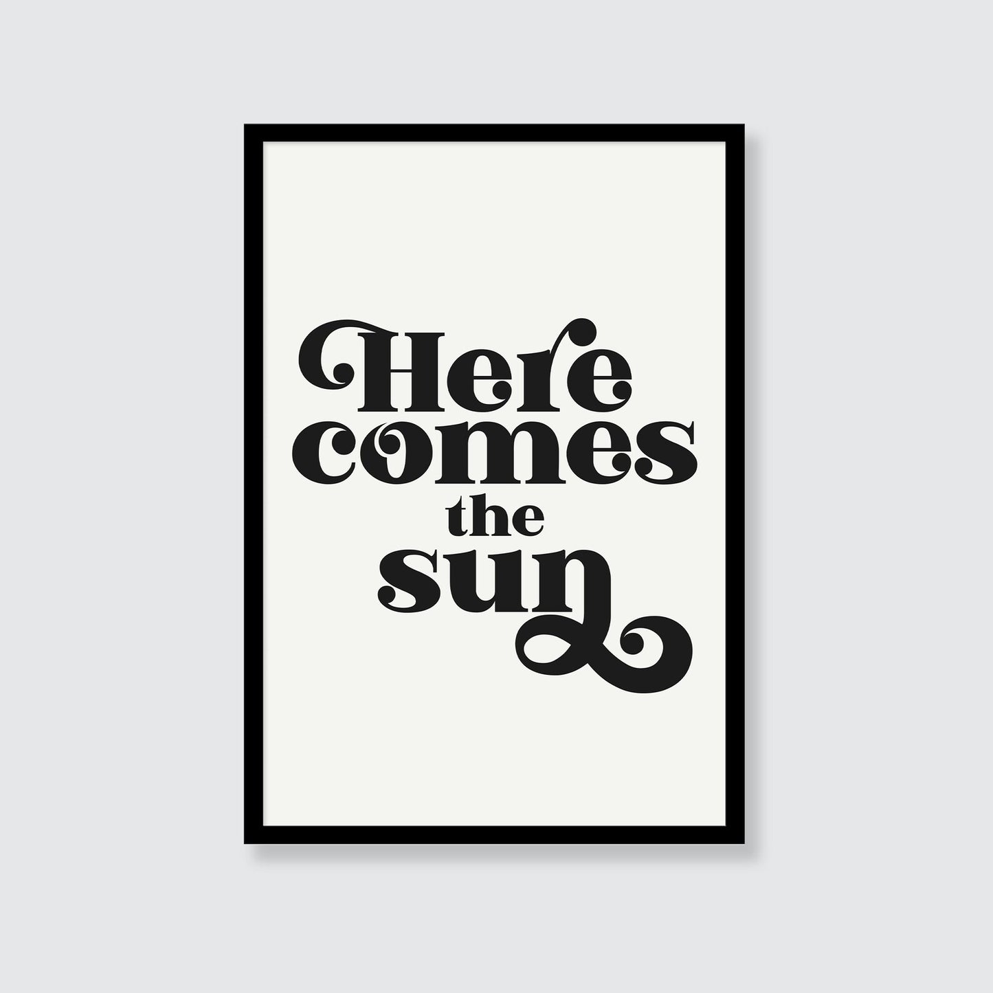 The Beatles | Here Comes The Sun Print