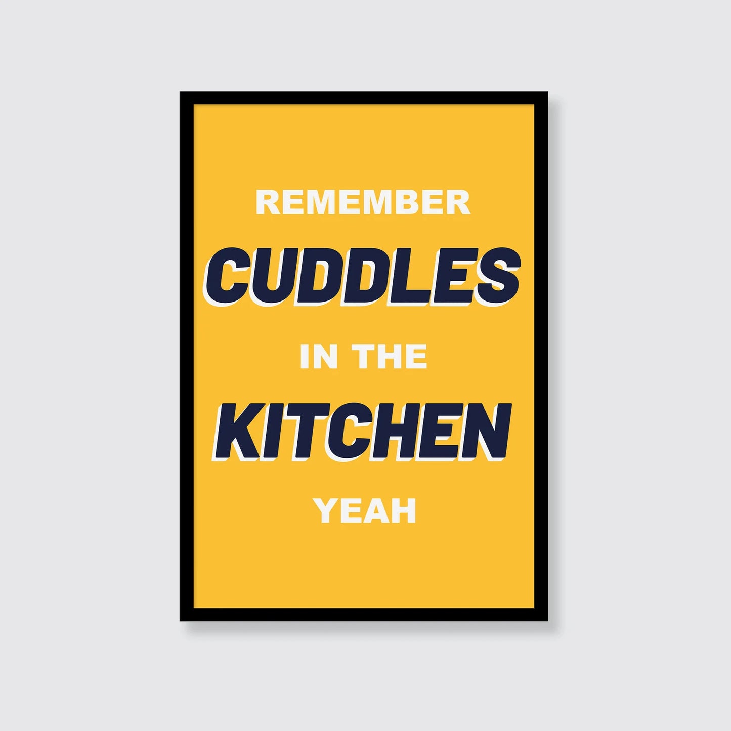 Arctic Monkeys | Remember Cuddles In The Kitchen Print