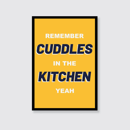 Arctic Monkeys | Remember Cuddles In The Kitchen Print