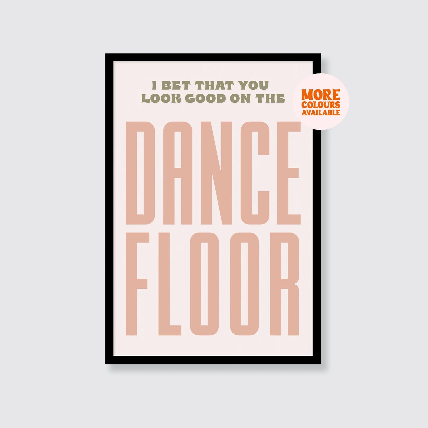 Arctic Monkeys |  I Bet That You Look Good On The Dance Floor Print