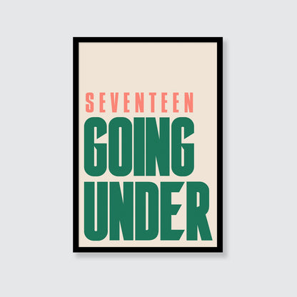 Sam Fender | Seventeen Going Under Print