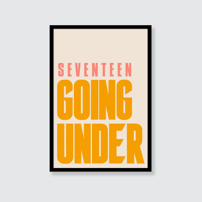 Sam Fender | Seventeen Going Under Print