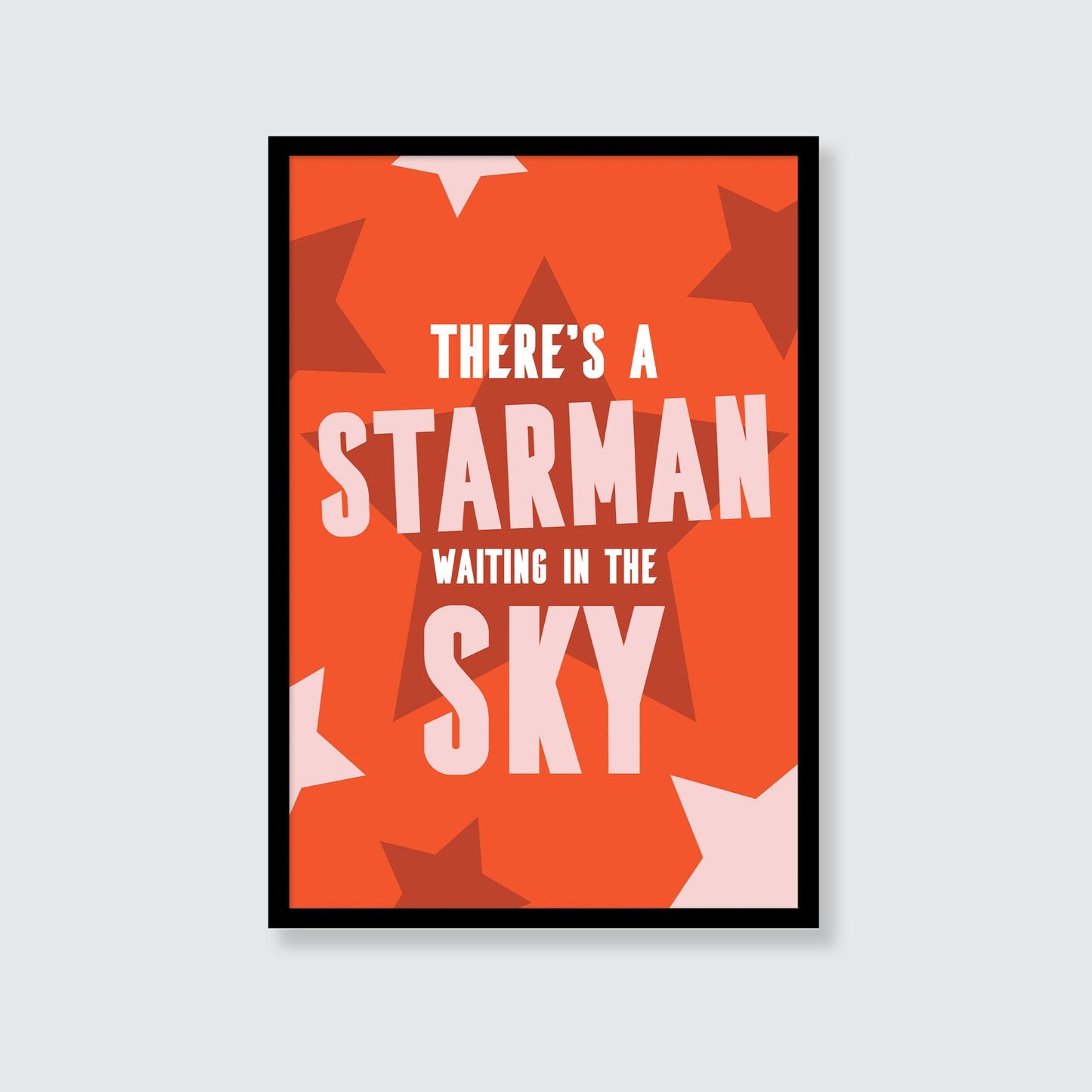 David Bowie | There's A Starman Waiting In The Sky Print