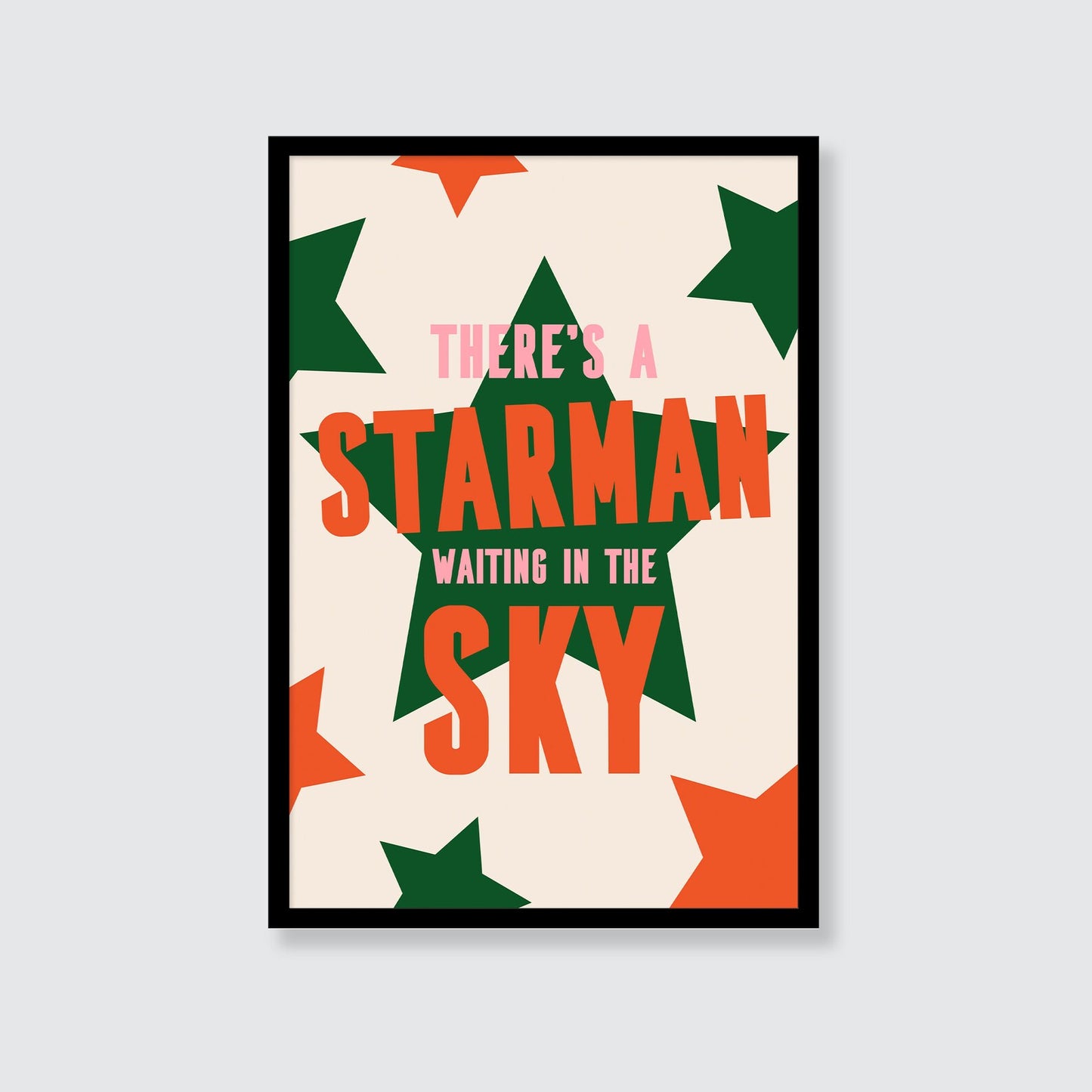 David Bowie | There's A Starman Waiting In The Sky Print