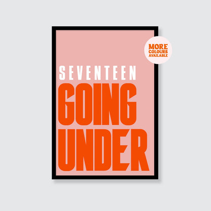 Sam Fender | Seventeen Going Under Print