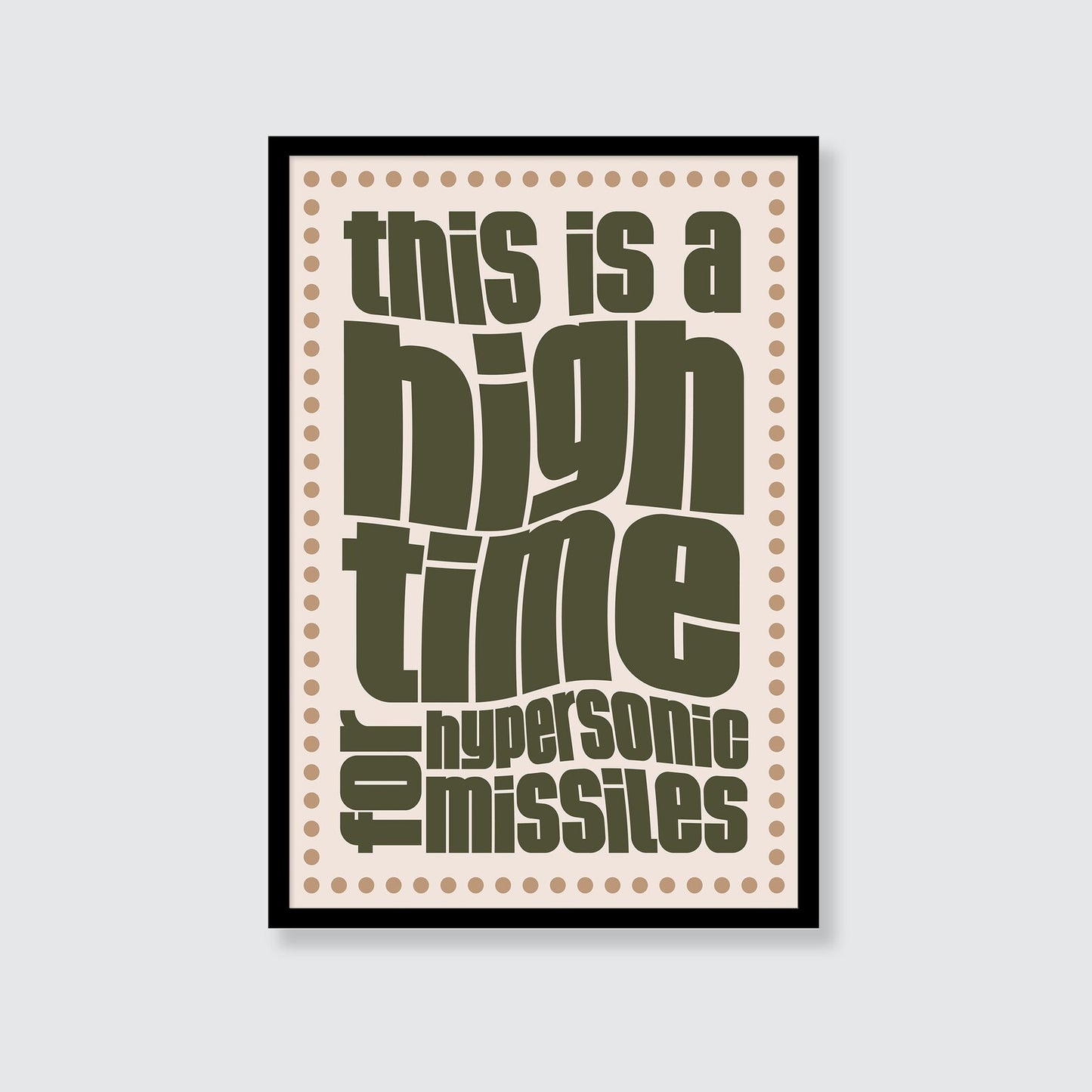 Sam Fender | Hypersonic Missiles Print