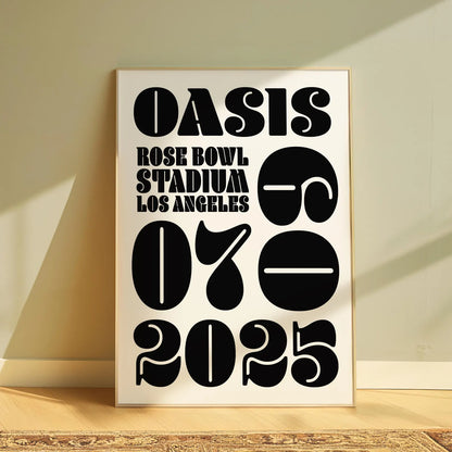 Oasis | Rose Bowl Stadium | Los Angeles | 7th September 2025