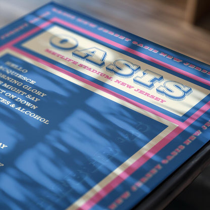 Oasis | SEPTEMBER | MetLife Stadium | Setlist | Blue & Pink