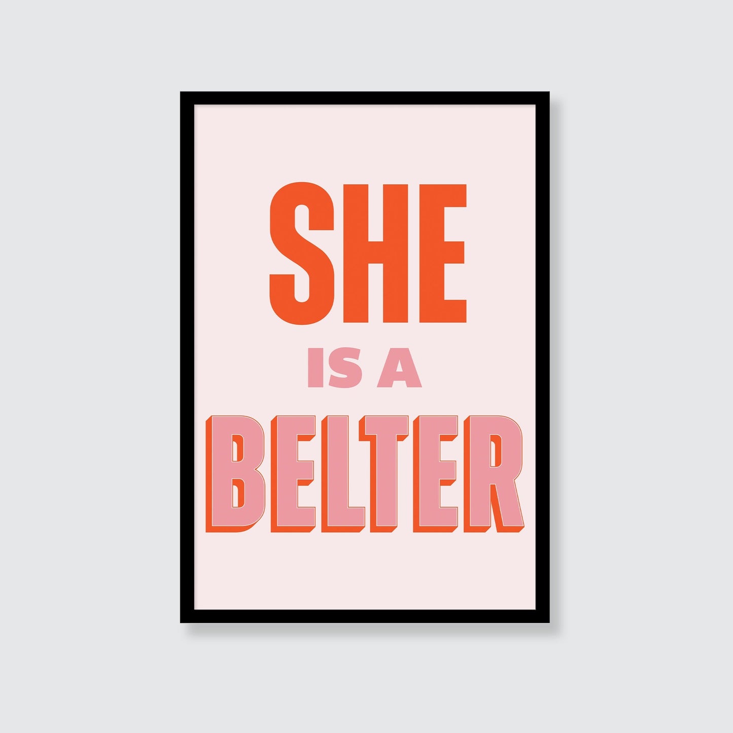 Gerry Cinnamon | She Is A Belter Print