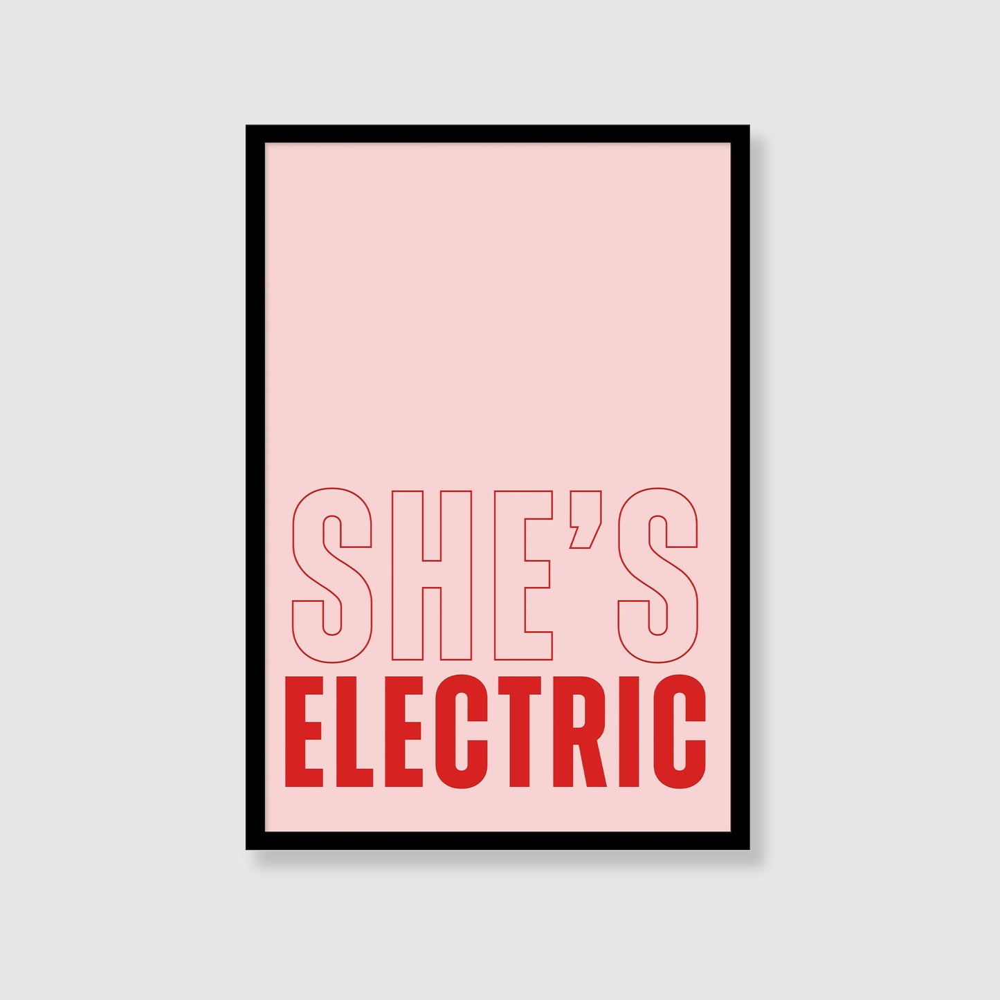 Oasis | She's Electric Print