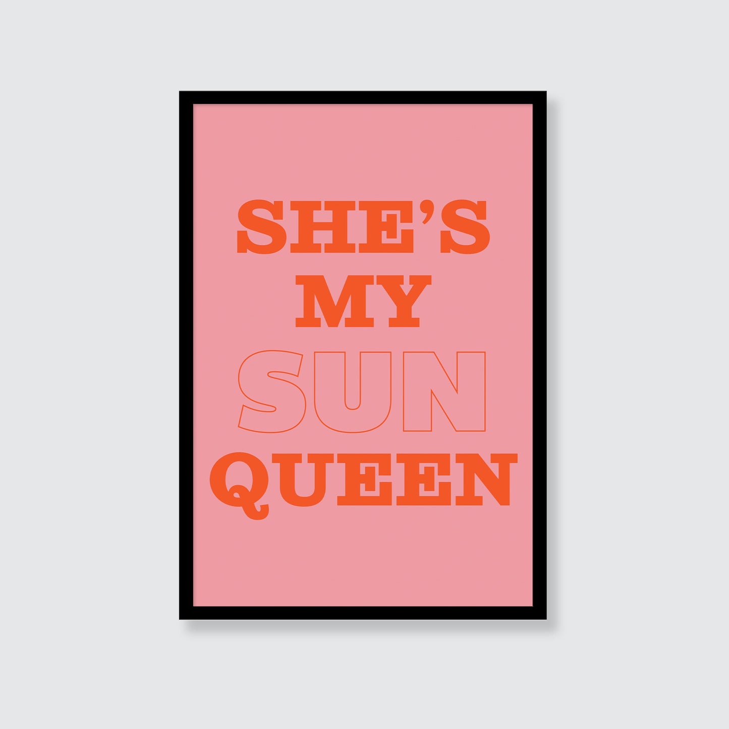 Gerry Cinnamon | She's My Sun Queen Print