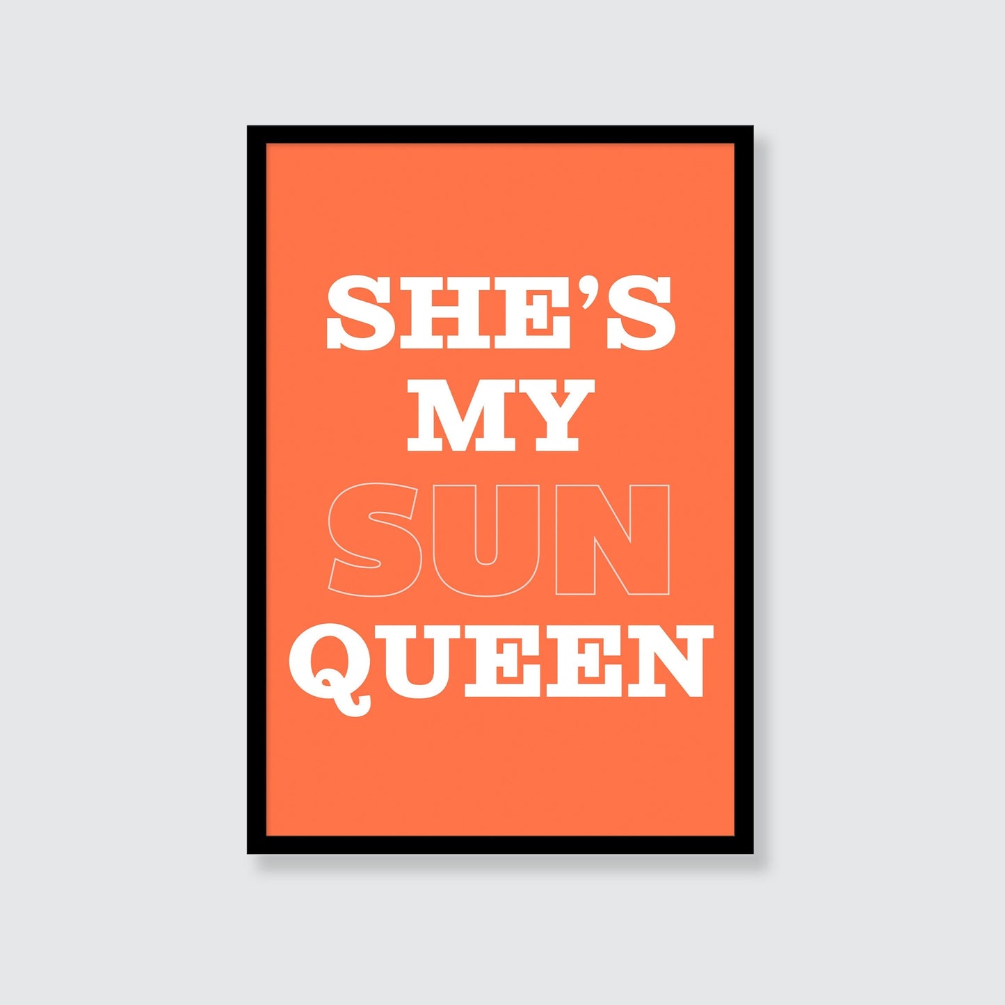 Gerry Cinnamon | She's My Sun Queen Print