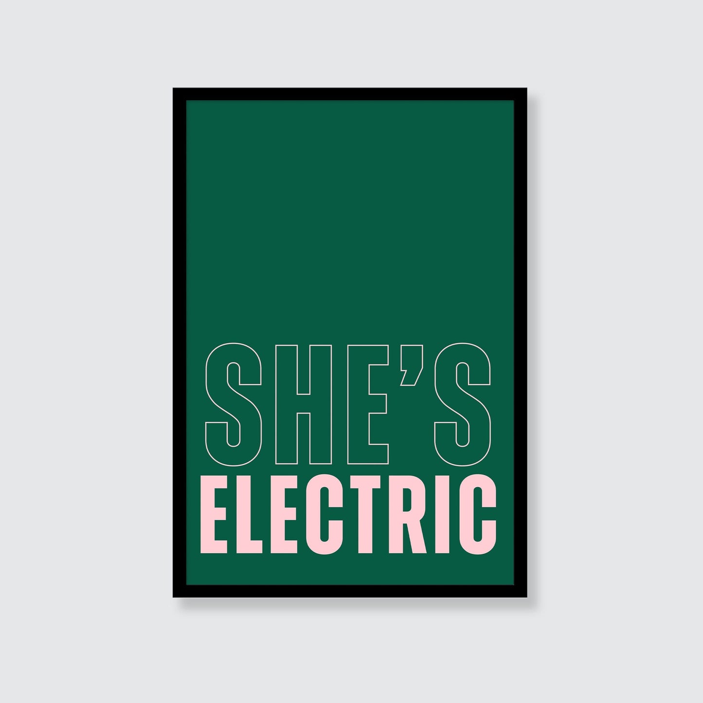 Oasis | She's Electric Print