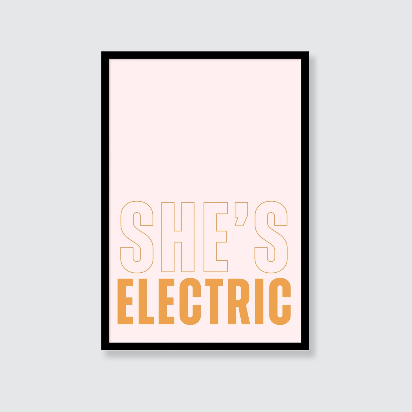 Oasis | She's Electric Print