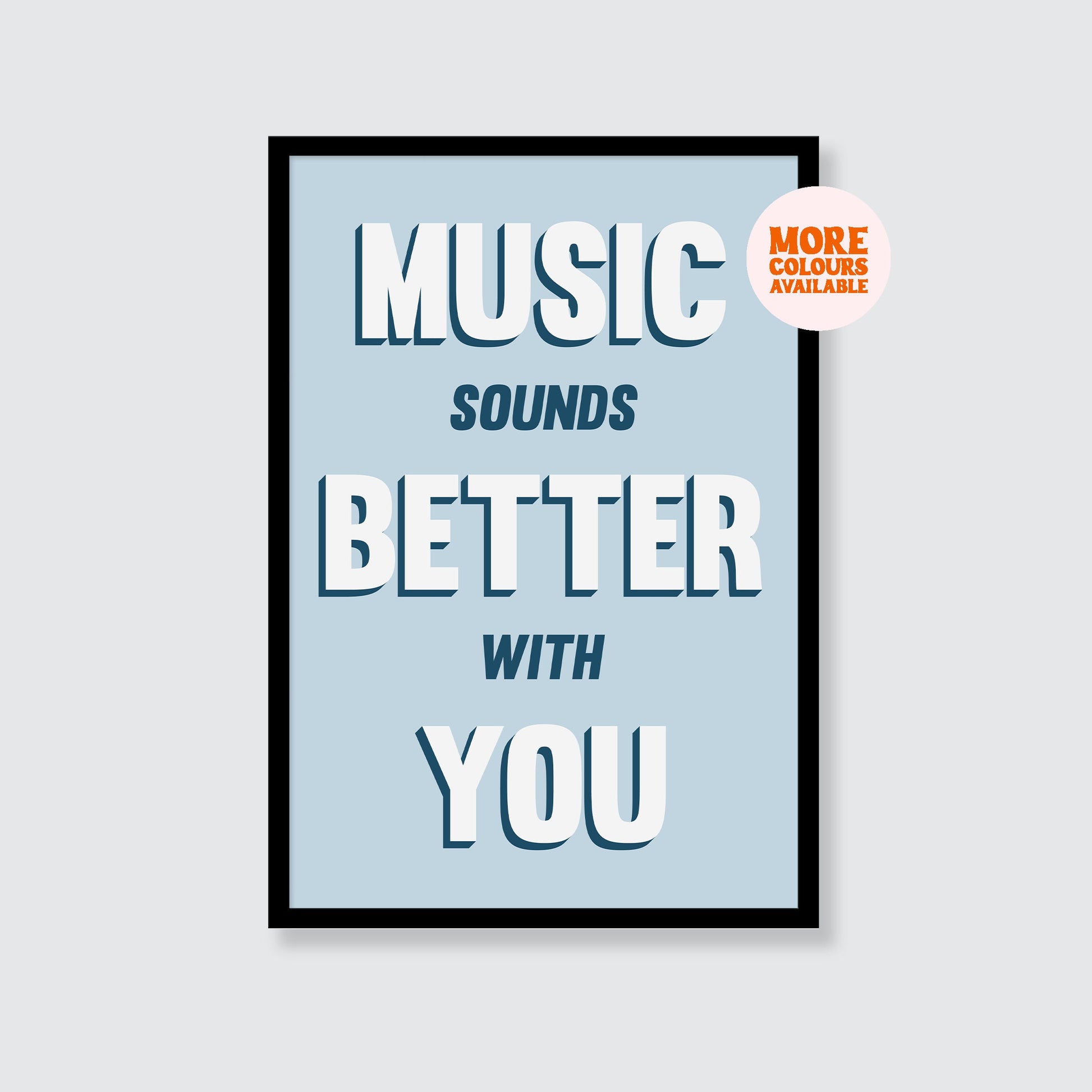 Stardust | Music Sounds Better With You Print