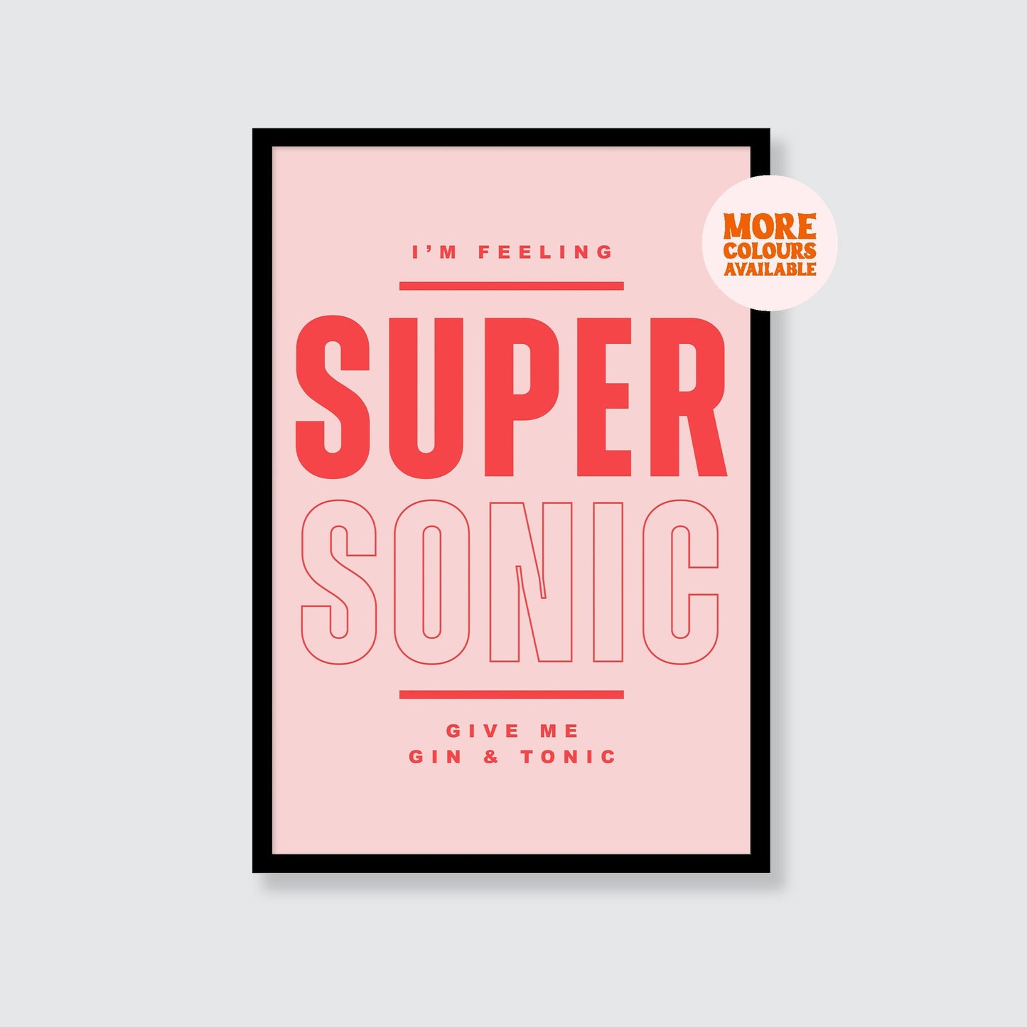 Oasis | Supersonic Print