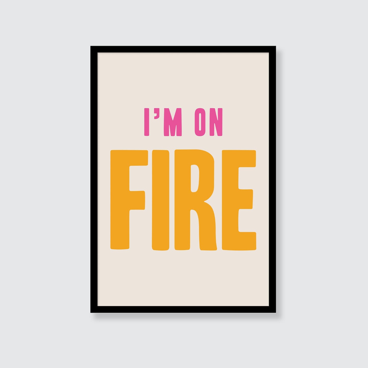 Bruce Springsteen | I'm On Fire Print