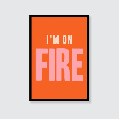 Bruce Springsteen | I'm On Fire Print