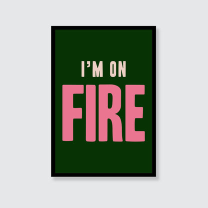 Bruce Springsteen | I'm On Fire Print