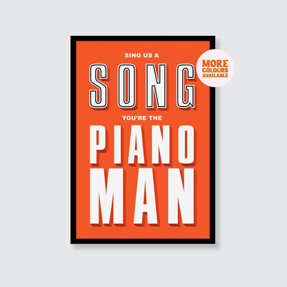 Billy Joel | Sing Us A Song You're The Piano Man Print