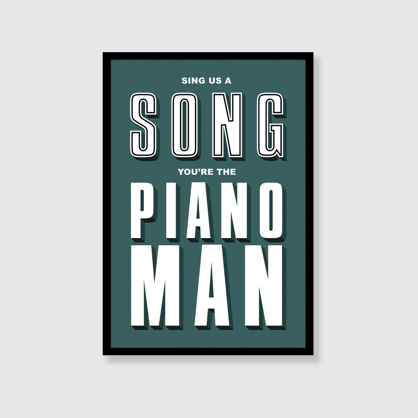 Billy Joel | Sing Us A Song You're The Piano Man Print