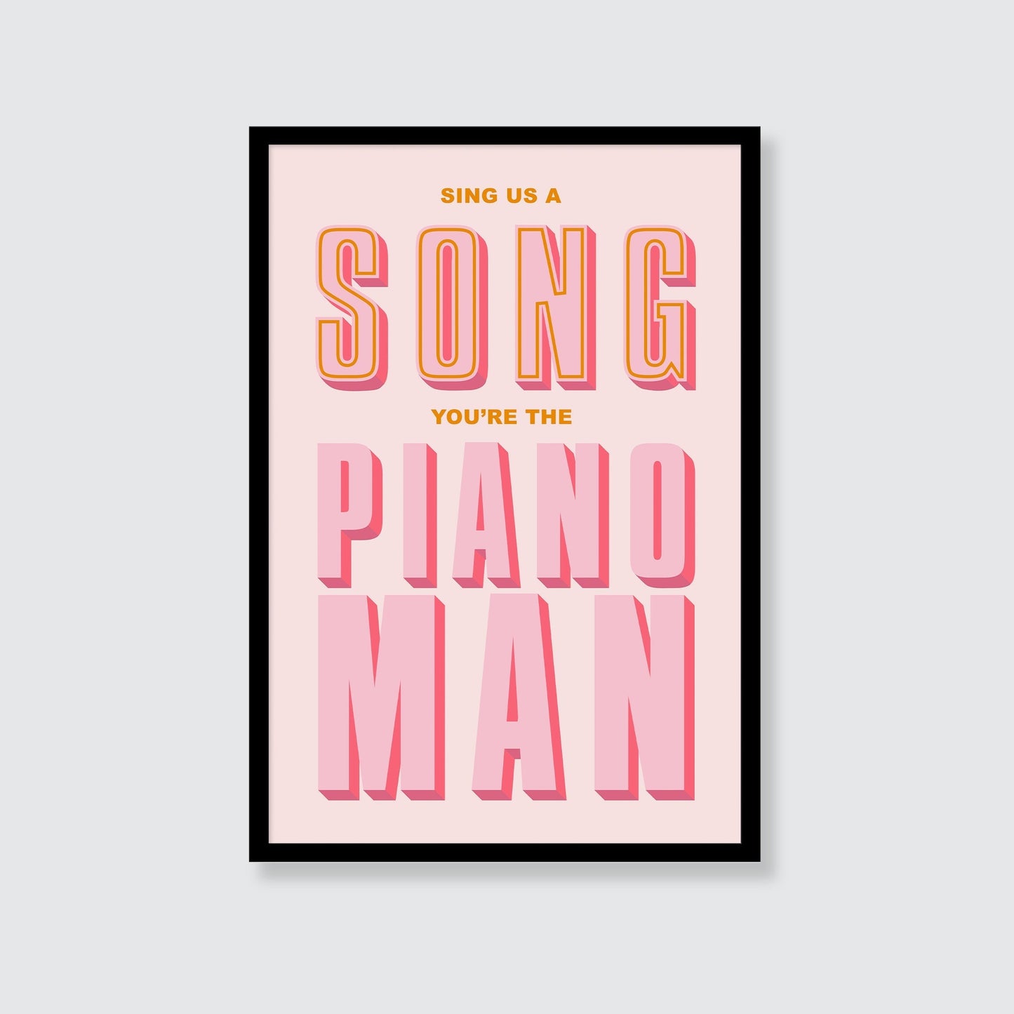 Billy Joel | Sing Us A Song You're The Piano Man Print