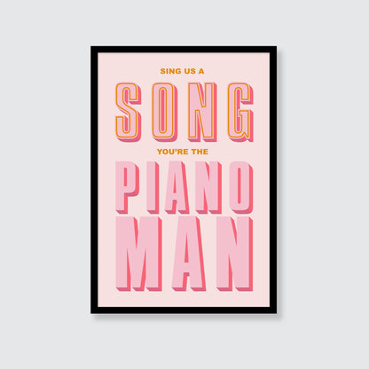 Billy Joel | Sing Us A Song You're The Piano Man Print