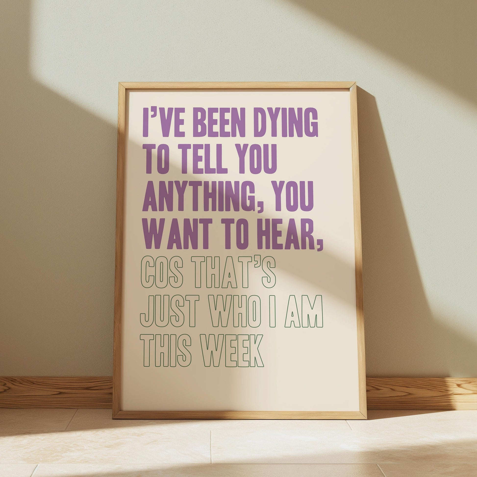 Fall Out Boy | Sugar, We’re Goin Down Print