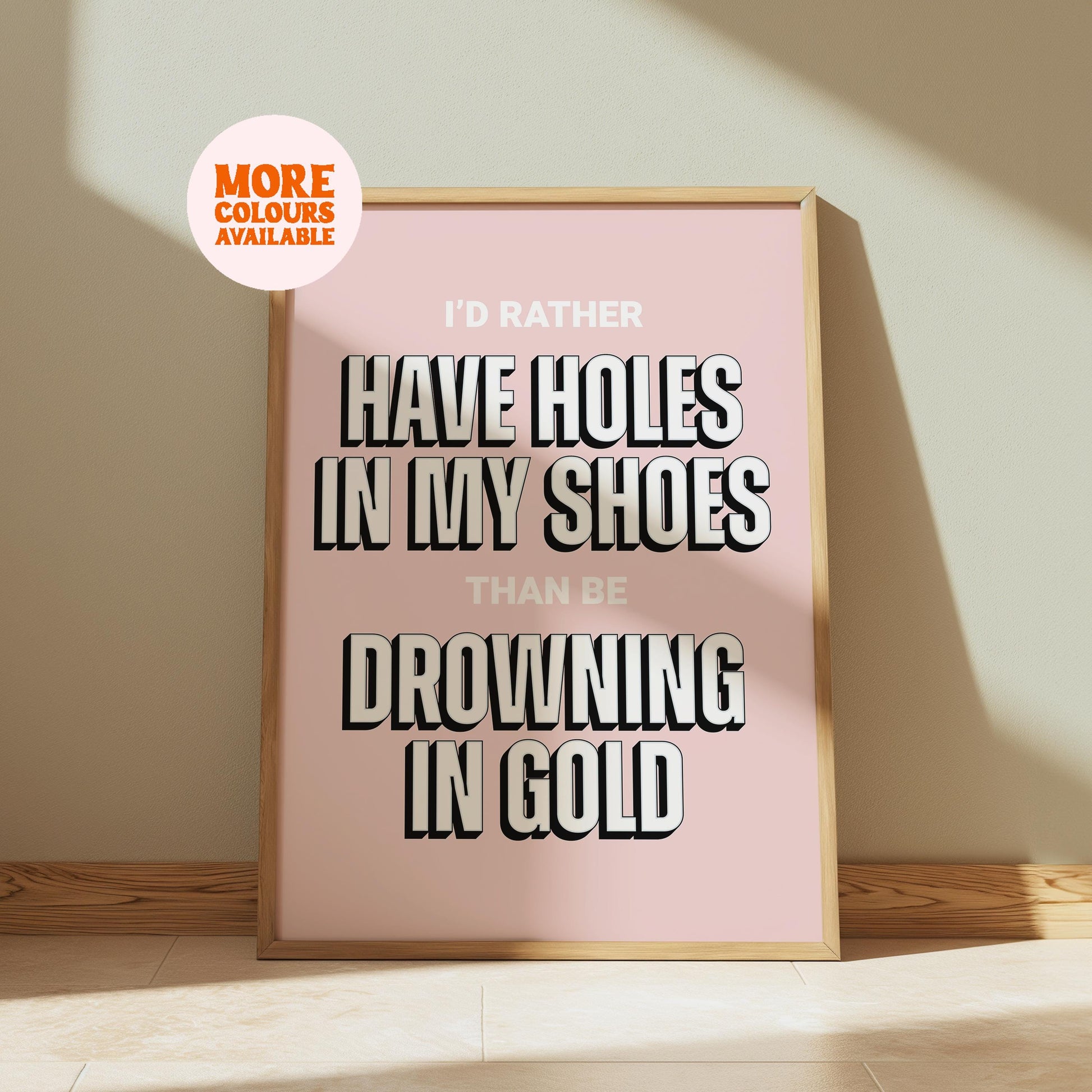 Gerry Cinnamon | Fortune Favours the Bold Print