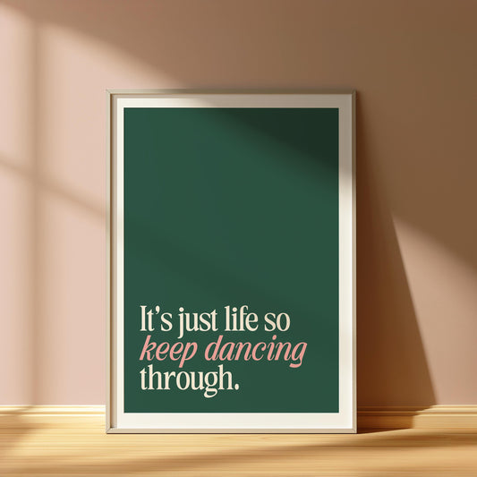 Wicked | It’s Just Life, So Keep Dancing Through Print