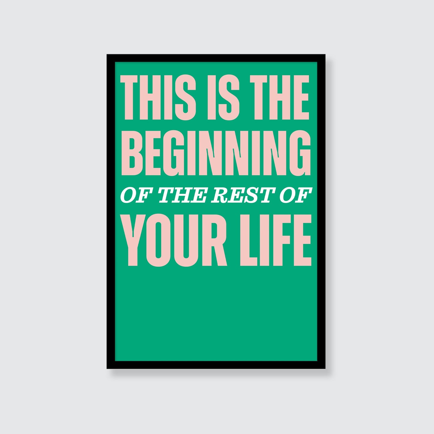 Gerry Cinnamon | This Is The Beginning Of The Rest Of Your Life Print