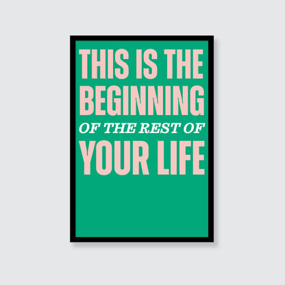 Gerry Cinnamon | This Is The Beginning Of The Rest Of Your Life Print