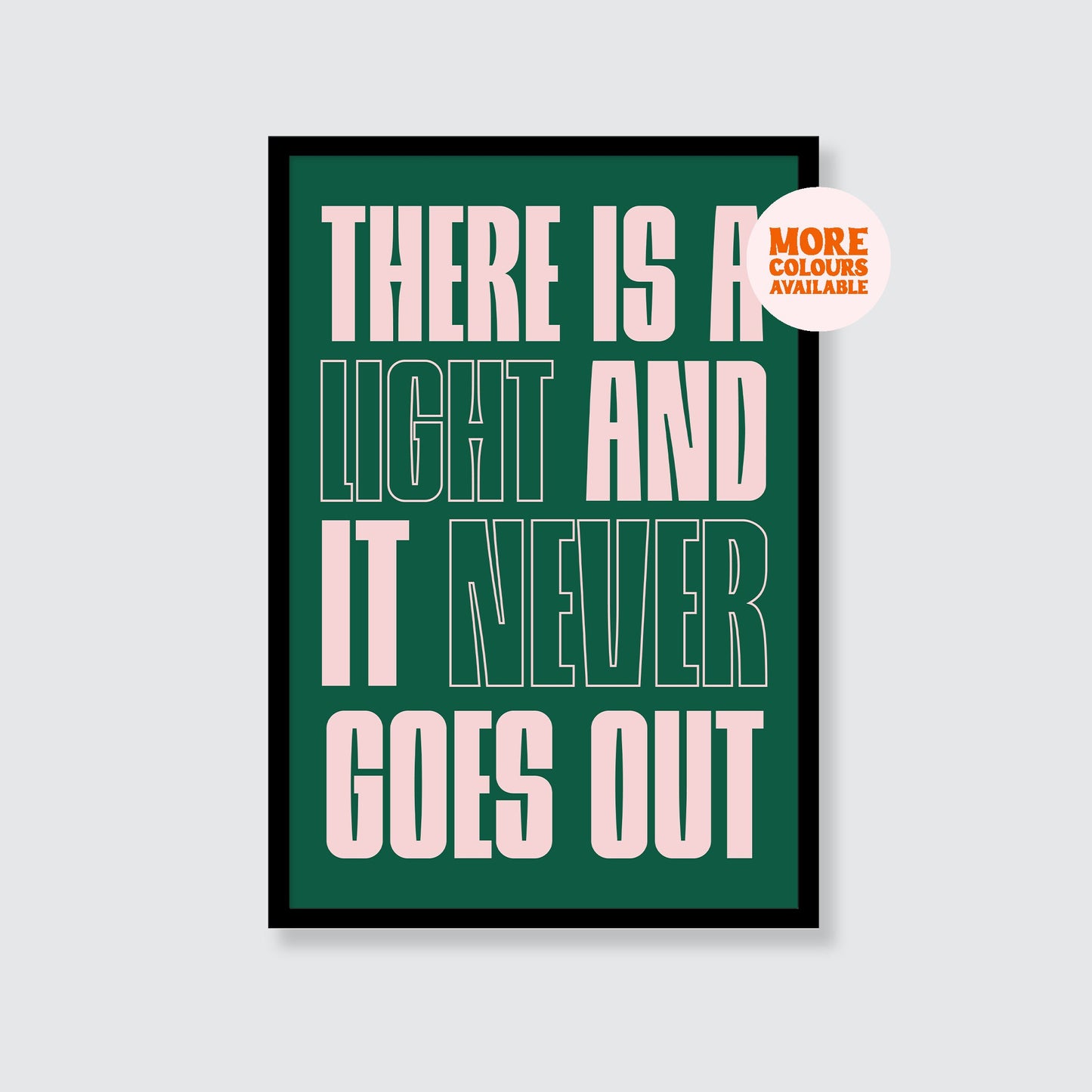 The Smiths | There Is A Light And It Never Goes Out Print