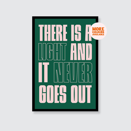 The Smiths | There Is A Light And It Never Goes Out Print