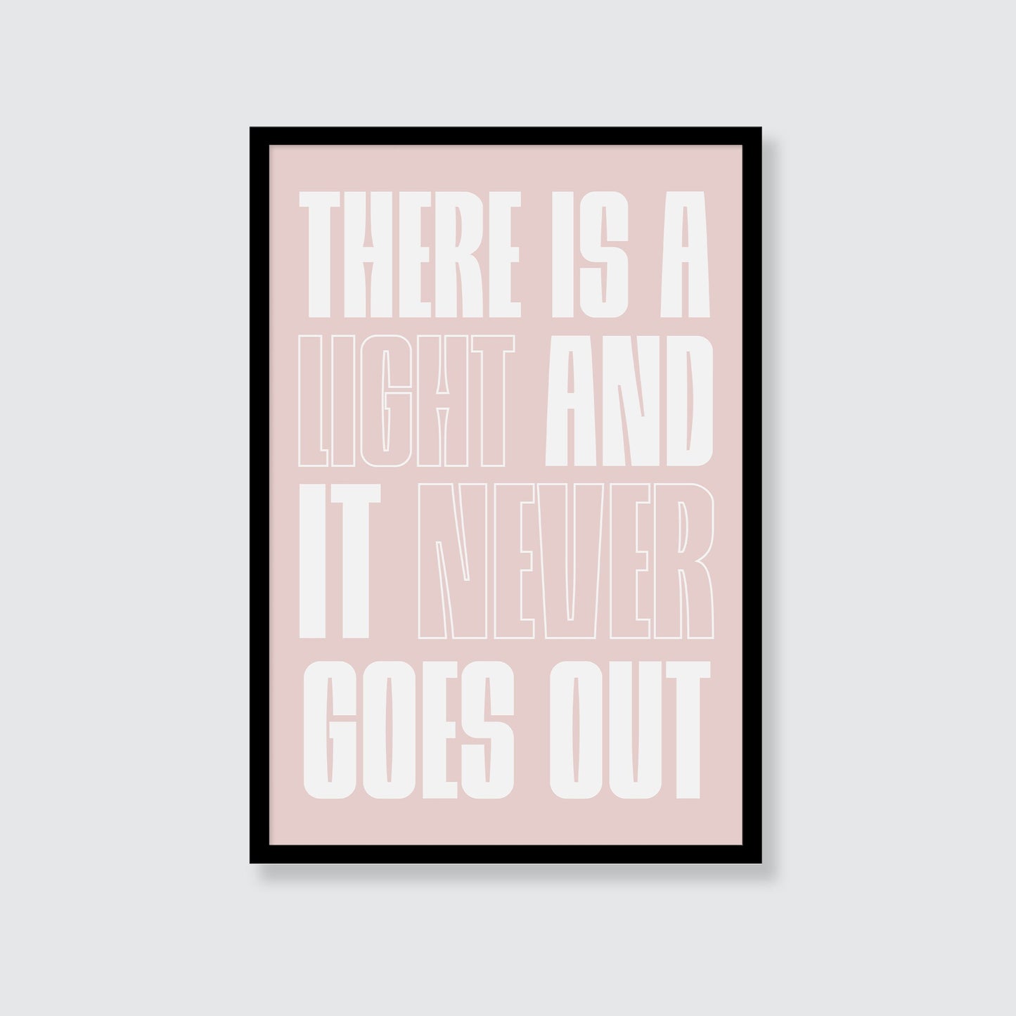 The Smiths | There Is A Light And It Never Goes Out Print