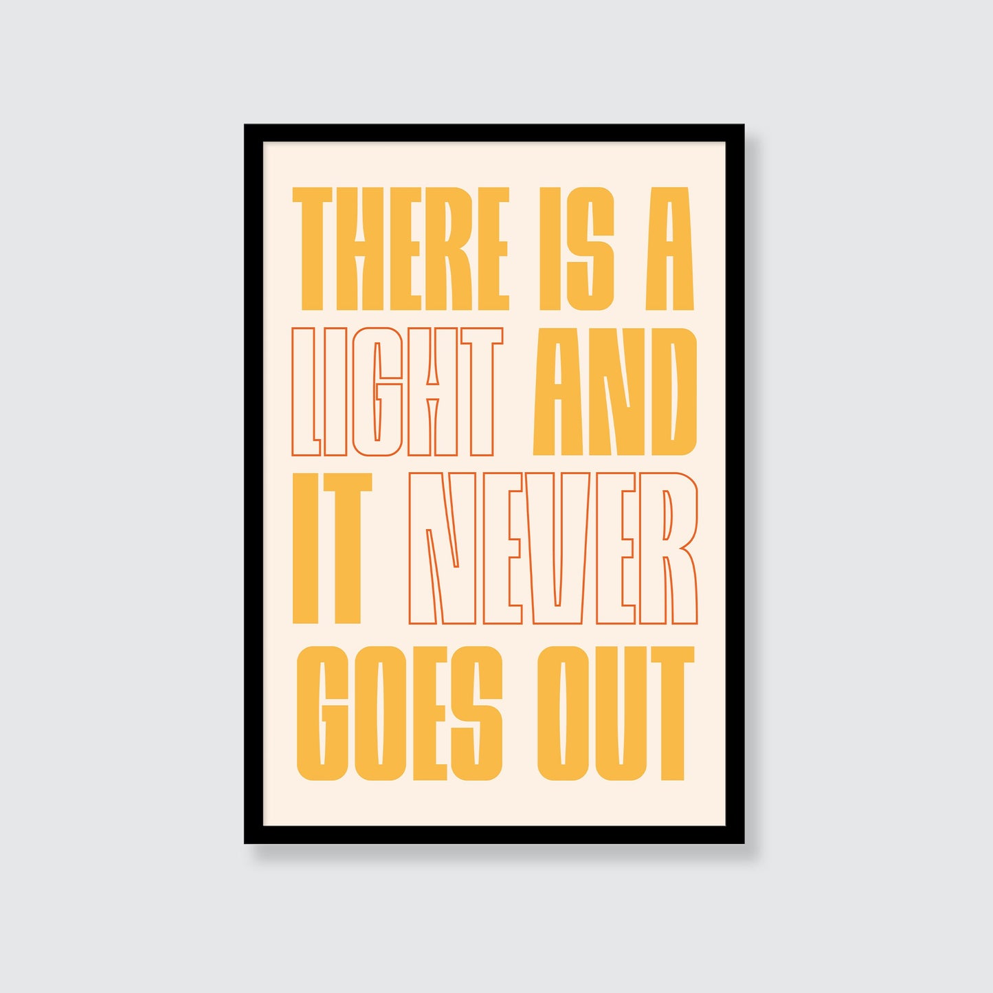 The Smiths | There Is A Light And It Never Goes Out Print