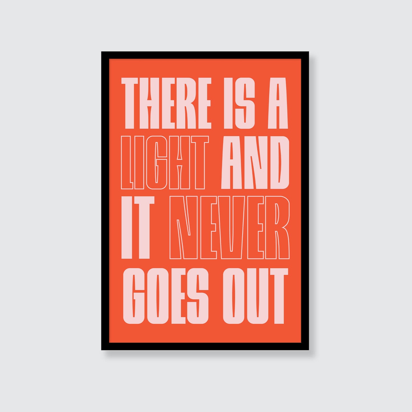 The Smiths | There Is A Light And It Never Goes Out Print