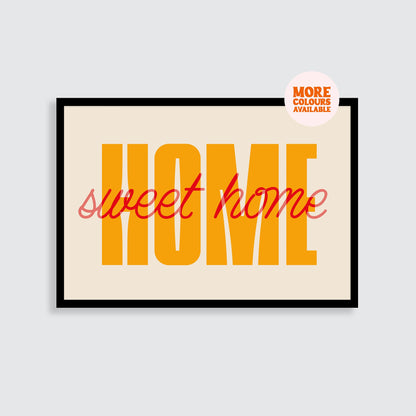 Home Sweet Home Print
