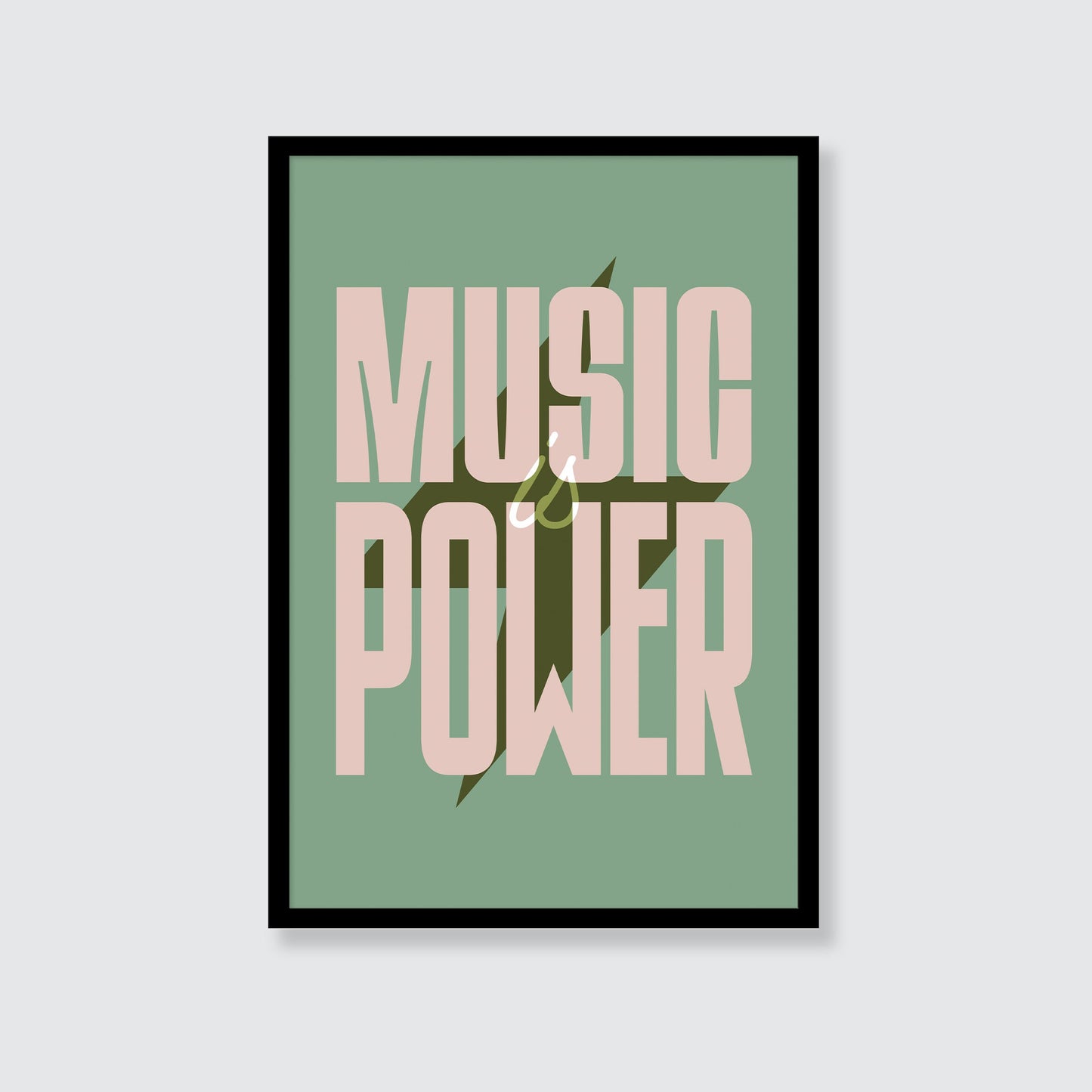 Music Is Power Print