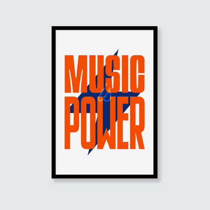 Music Is Power Print