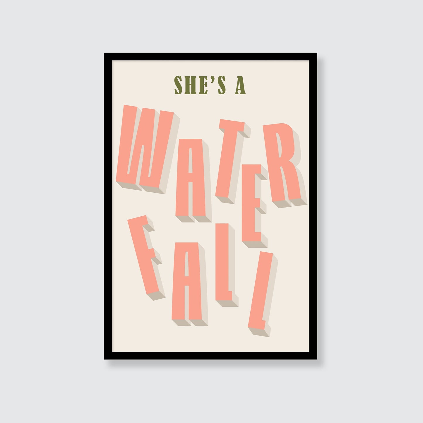 The Stone Roses | She's A Waterfall Print