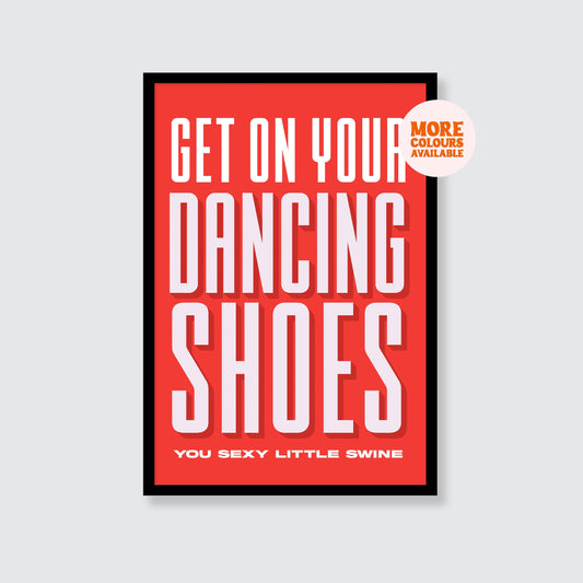 Arctic Monkeys | Dancing Shoes Print