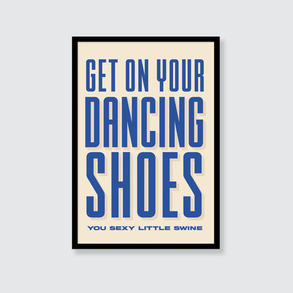 Arctic Monkeys | Dancing Shoes Print