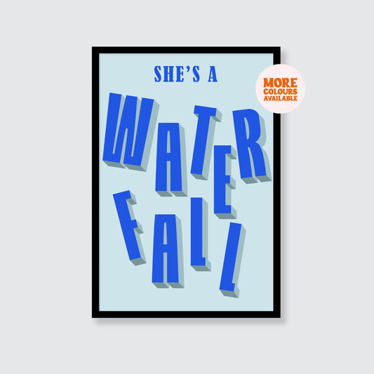 The Stone Roses | She's A Waterfall Print