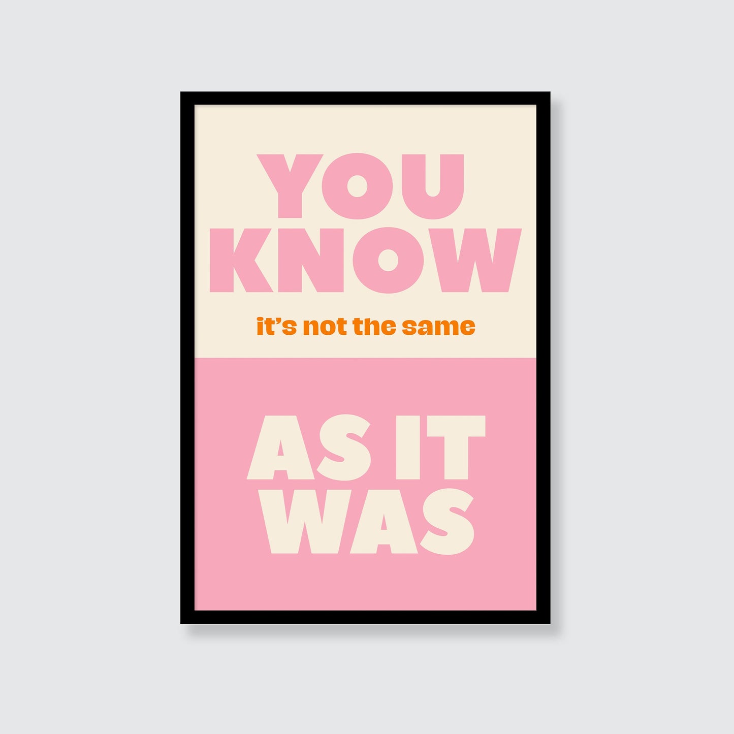 Harry Styles | As It Was Print